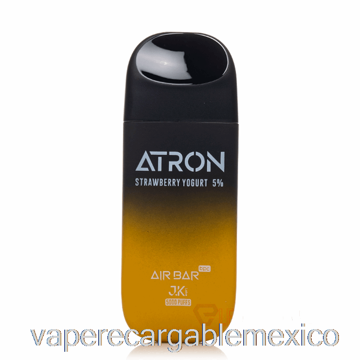 Vape Recargable Air Bar Atron 5000 Yogur De Fresa Desechable